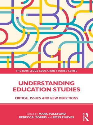 cover image of Understanding Education Studies